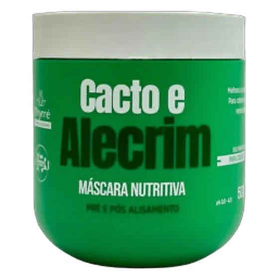 Masque nutritif Cacto e Alecrim Thyrre, cactus et romarin, pré et post-lissage, 500 g