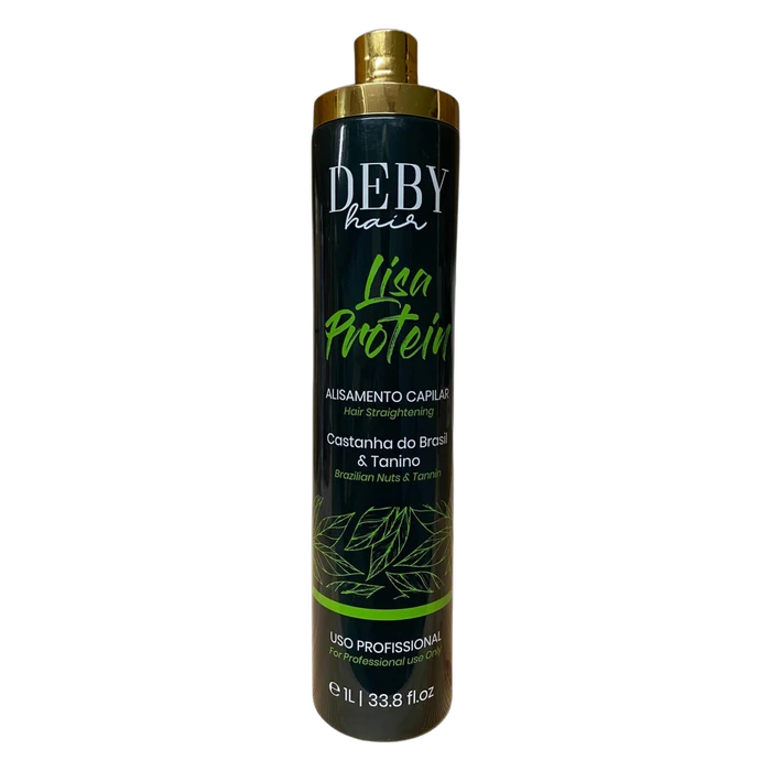 Lissage au tanin Lisa Protein Deby Hair, noix du Brésil et tanin, 1 L