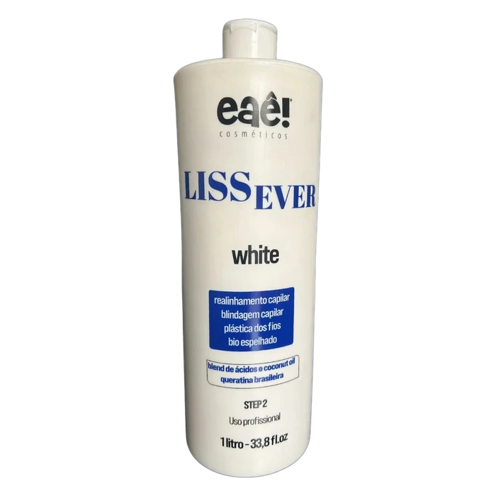 Lissage Liss Ever White Eaê Cosméticos, étape 2, 1 L
