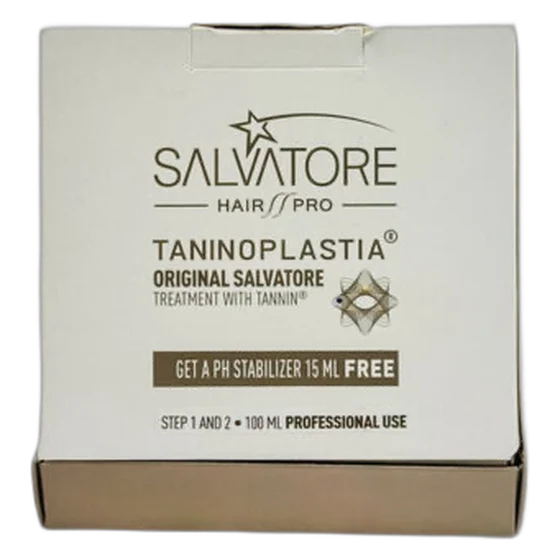 Kit lissage au tanin Taninoplastia Original Salvatore, étapes 1 et 2, 2 x 100 ml