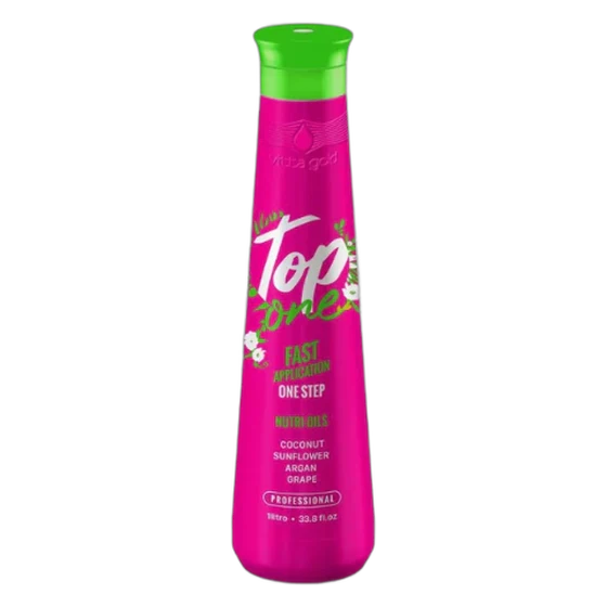 Lissage protéiné Top One Vitta Gold, one step aux huiles nutritives, 1 L